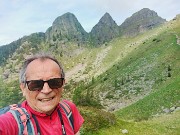 LAGO (2116 m) e monte PIETRA QUADRA (2376 m) dalle Baite di Mezzeno-18giu24 - FOTOGALLERY